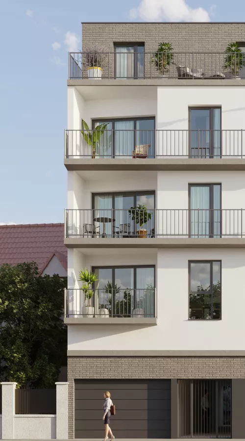 Le Patio - Vue de la rue